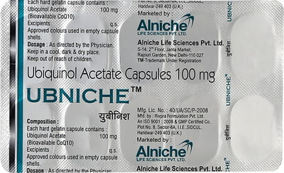 Ubniche 100mg Strip Of 10 Capsules