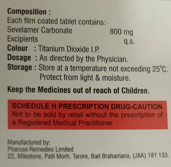 Velacar 800mg Strip Of 10 Tablets