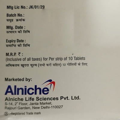 Velacar 800mg Strip Of 10 Tablets