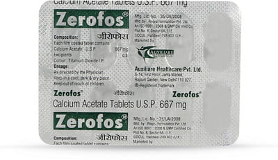 Zerofos 667mg Strip Of 10 Tablets