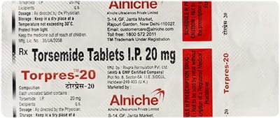 Torpres 20mg Strip Of 10 Tablets