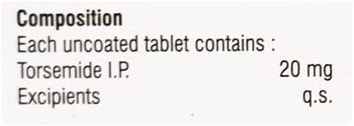 Torpres 20mg Strip Of 10 Tablets