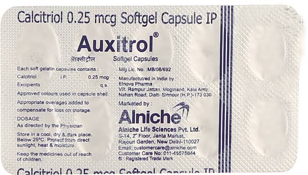 Auxitrol Softgel Capsule