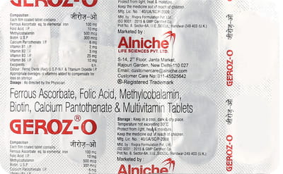 Geroz O Strip Of 10 Tablets