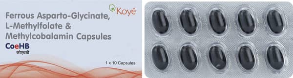 Coehb Strip Of 10 Softgel Capsules