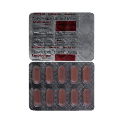 Levolve 500mg Strip Of 10 Tablets