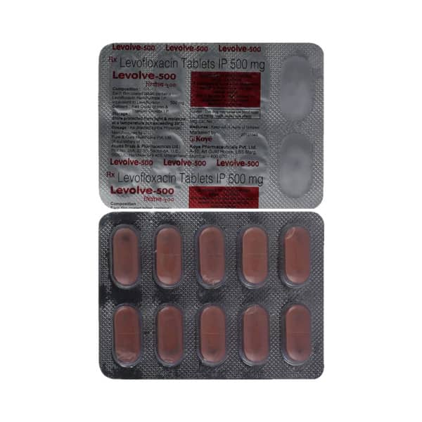 Levolve 500mg Strip Of 10 Tablets