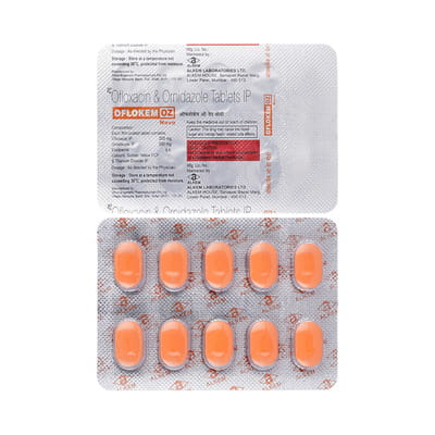 Oflokem Oz Strip Of 10 Tablets