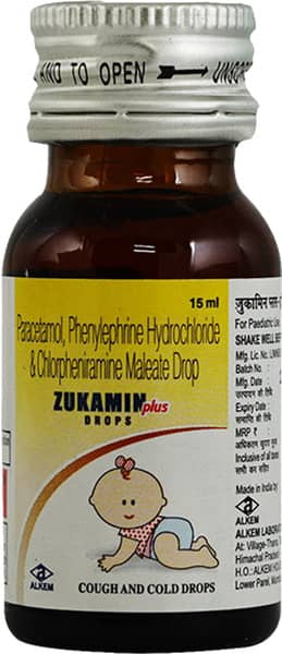 Zukamin Plus Bottle Of 15ml Oral Drops
