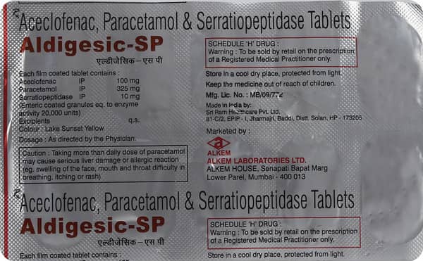 Aldigesic SP Tablet