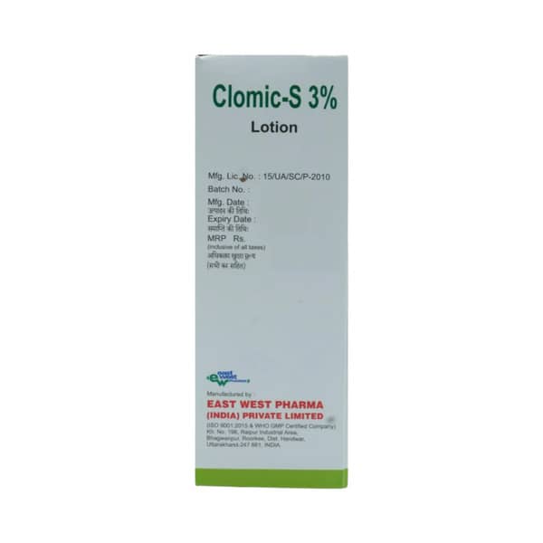 Clomic S 3% Bottle Of 30ml Lotion