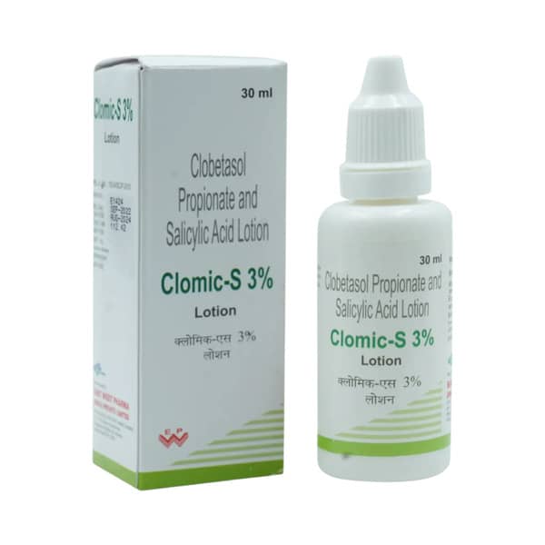 Clomic S 3% Bottle Of 30ml Lotion