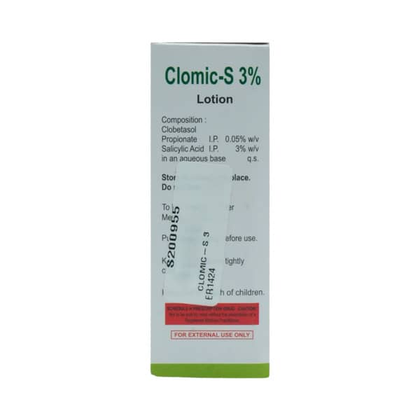 Clomic S 3% Bottle Of 30ml Lotion