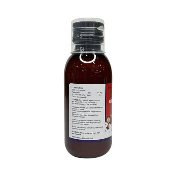 Paracin 250mg Bottle Of 60ml Syrup