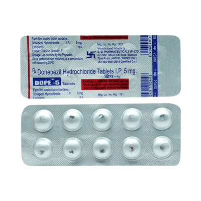 Dope 5mg Strip Of 10 Tablets