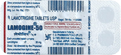 Lamogine 50mg Strip Of 10 Tablets
