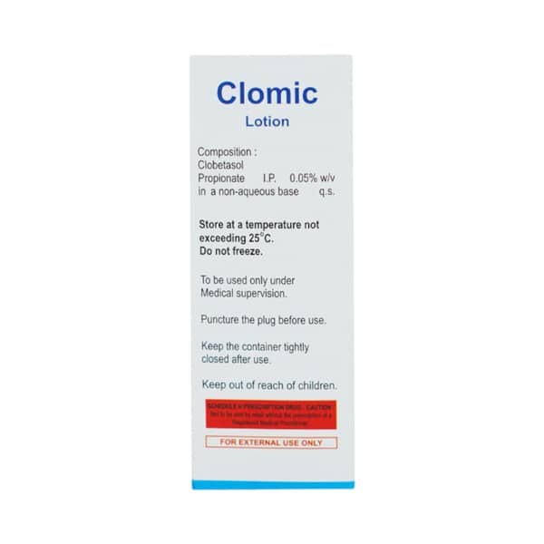 Clomic 0.05% Bottle Of 25ml Lotion