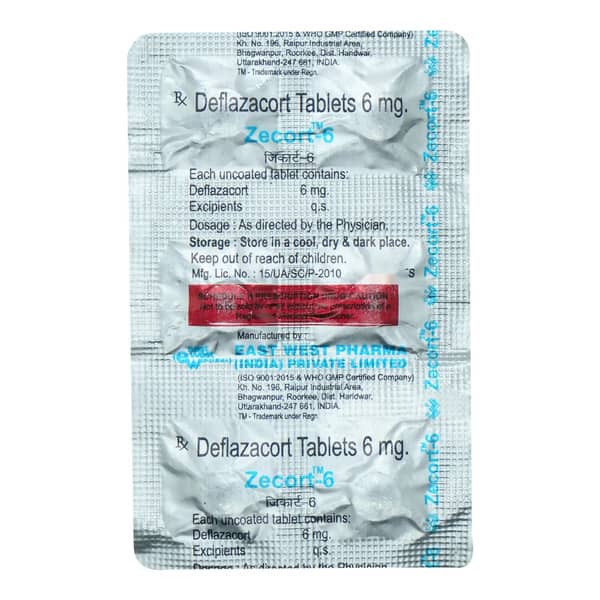 Zecort 6Mg Strip Of 6 Tablets
