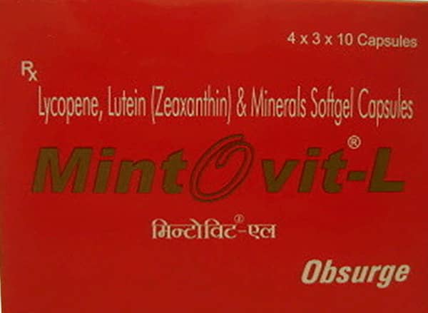 Mintovit L Strip Of 10 Softgel Capsules