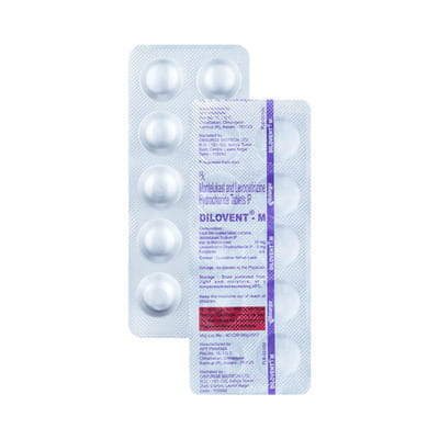 Dilovent M Strip Of 10 Tablets