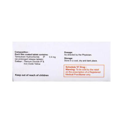 Urisurge 0.4mg Strip Of 10 Tablets