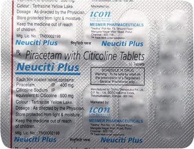 Neuciti Plus Strip Of 10 Tablets