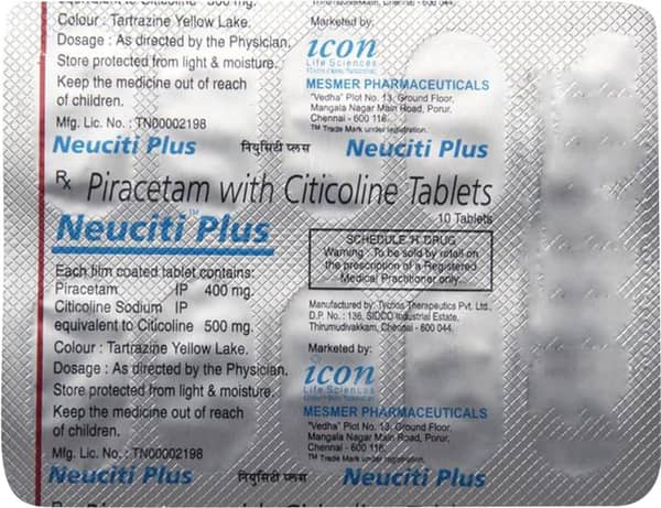 Neuciti Plus Strip Of 10 Tablets