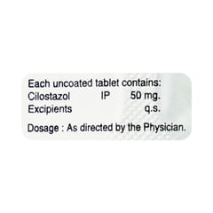 Cilotab 50 MG Tablet (10): Uses, Side Effects, Price & Dosage | PharmEasy