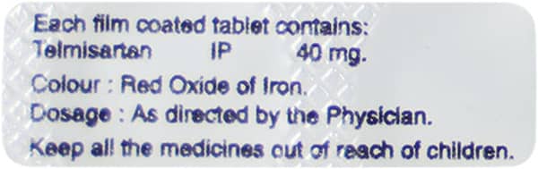 Teltop 40mg Strip Of 10 Tablets