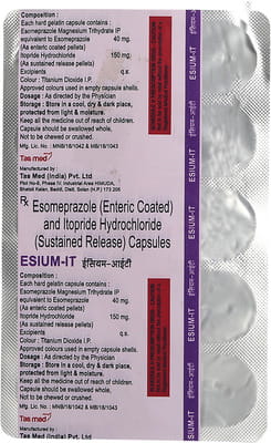 Esium It Strip Of 10 Capsules