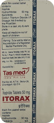 Itorax 50mg Strip Of 10 Tablets