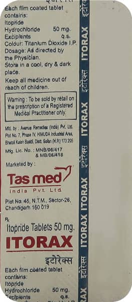 Itorax 50mg Strip Of 10 Tablets
