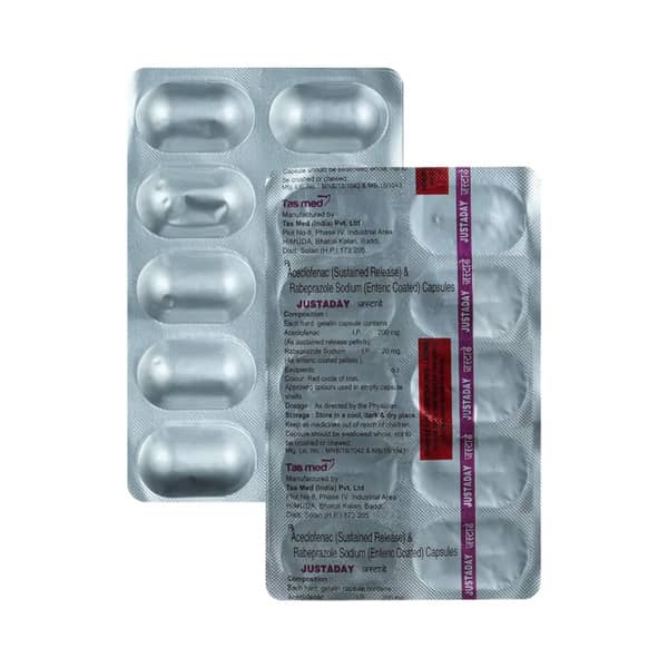 Justaday Strip Of 10 Capsules