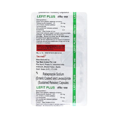 Lefit Plus Strip Of 10 Capsules