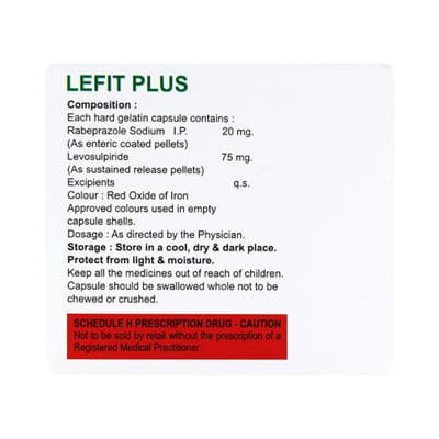 Lefit Plus Strip Of 10 Capsules