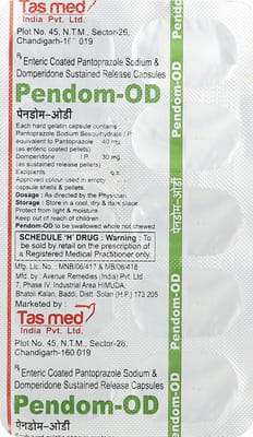 Pendom Od Strip Of 10 Capsules