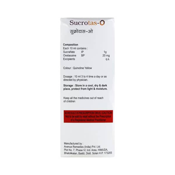 Sucrotas O Sugar Free Mango Flavour Bottle Of 200Ml Suspension