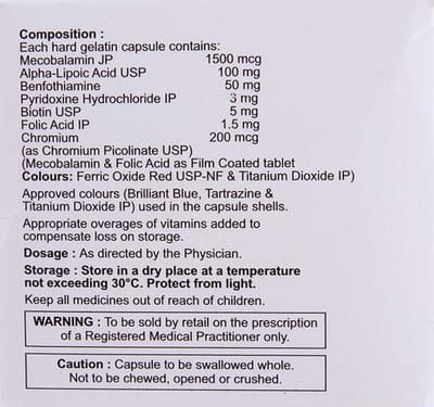 Tinep Forte Strip Of 10 Capsules