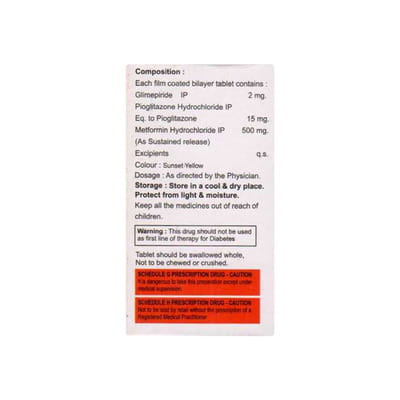 Mepride Pm 2mg Tablets