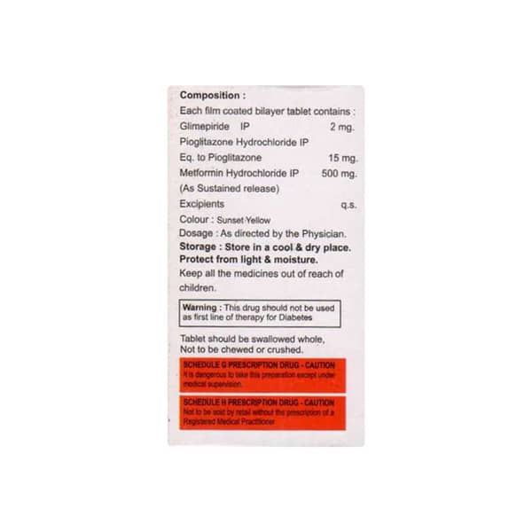 Mepride Pm 2mg Tablets