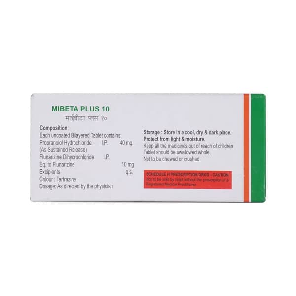 Mibeta Plus 10Mg Strip Of 10 Tablets