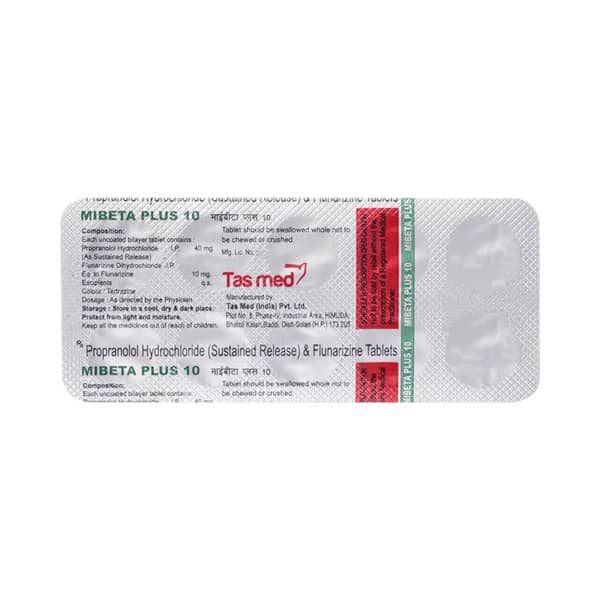 Mibeta Plus 10Mg Strip Of 10 Tablets