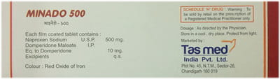 Minado 500mg Strip Of 10 Tablets