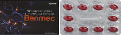 Benmec Strip Of 10 Capsules