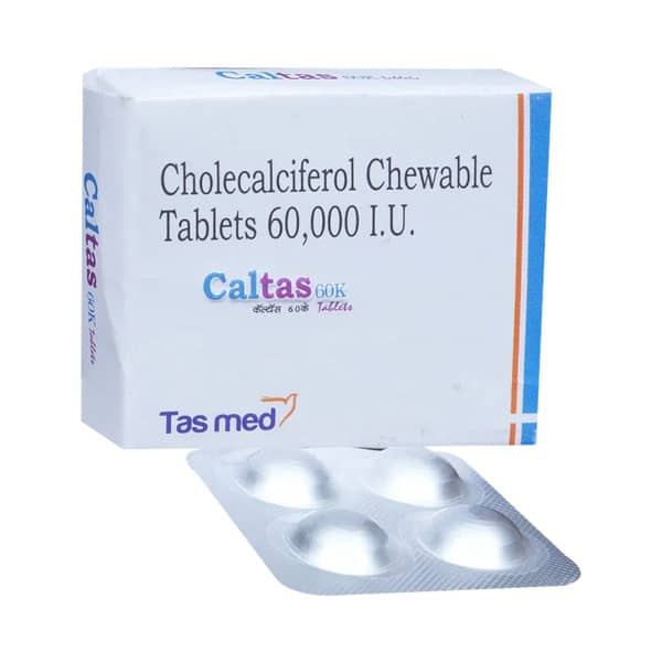 Caltas 60k Strip Of 4 Tablets