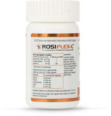 Rosiflex C Bottle Of 20 Capsules