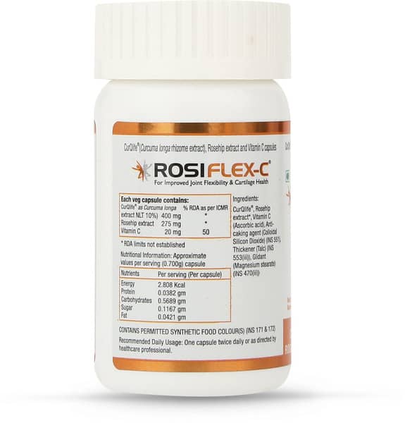 Rosiflex C Bottle Of 20 Capsules
