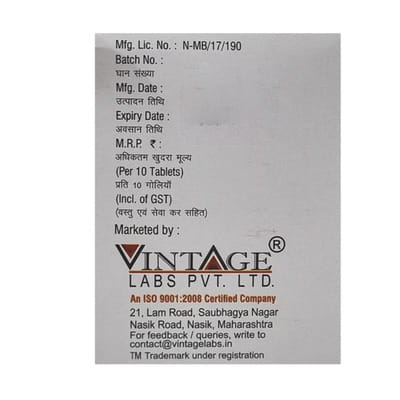 Safex 500mg Strip Of 10 Tablets