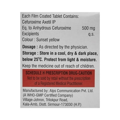 Safex 500mg Strip Of 10 Tablets