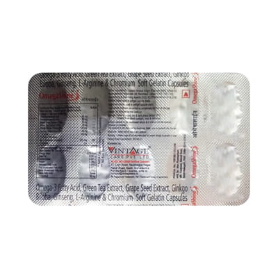 Omegashine Strip Of 10 Capsules